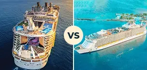 allure of the seas vs oasis of the seas