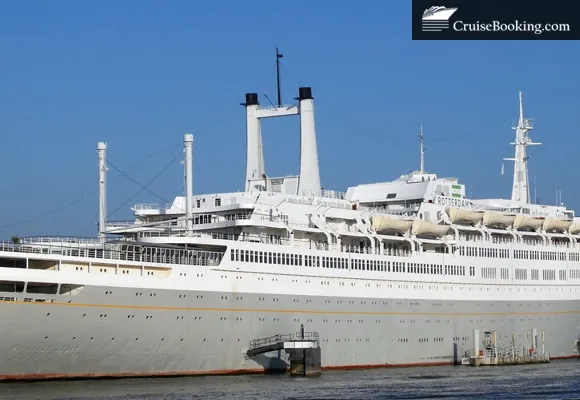 In honor of Holland America’s 150th anniversary, Rotterdam sets sail