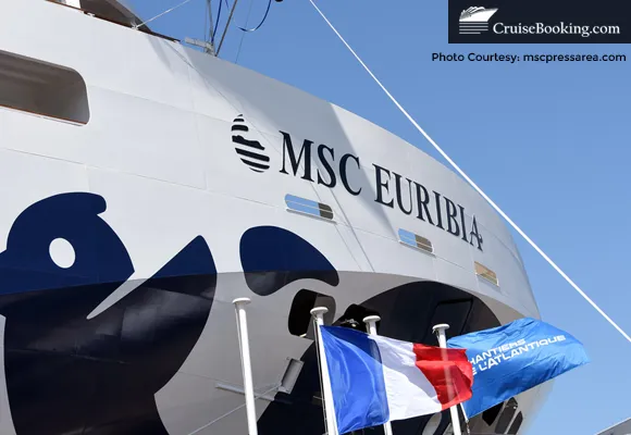 New Energy Efficient Cruise Ship Design for MSC Euribia by Cruise Division of MSC Group and Chantiers de l’atlantique