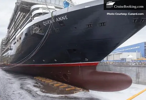 Cunard Offers Agents Shipyard Tour of Queen Anne