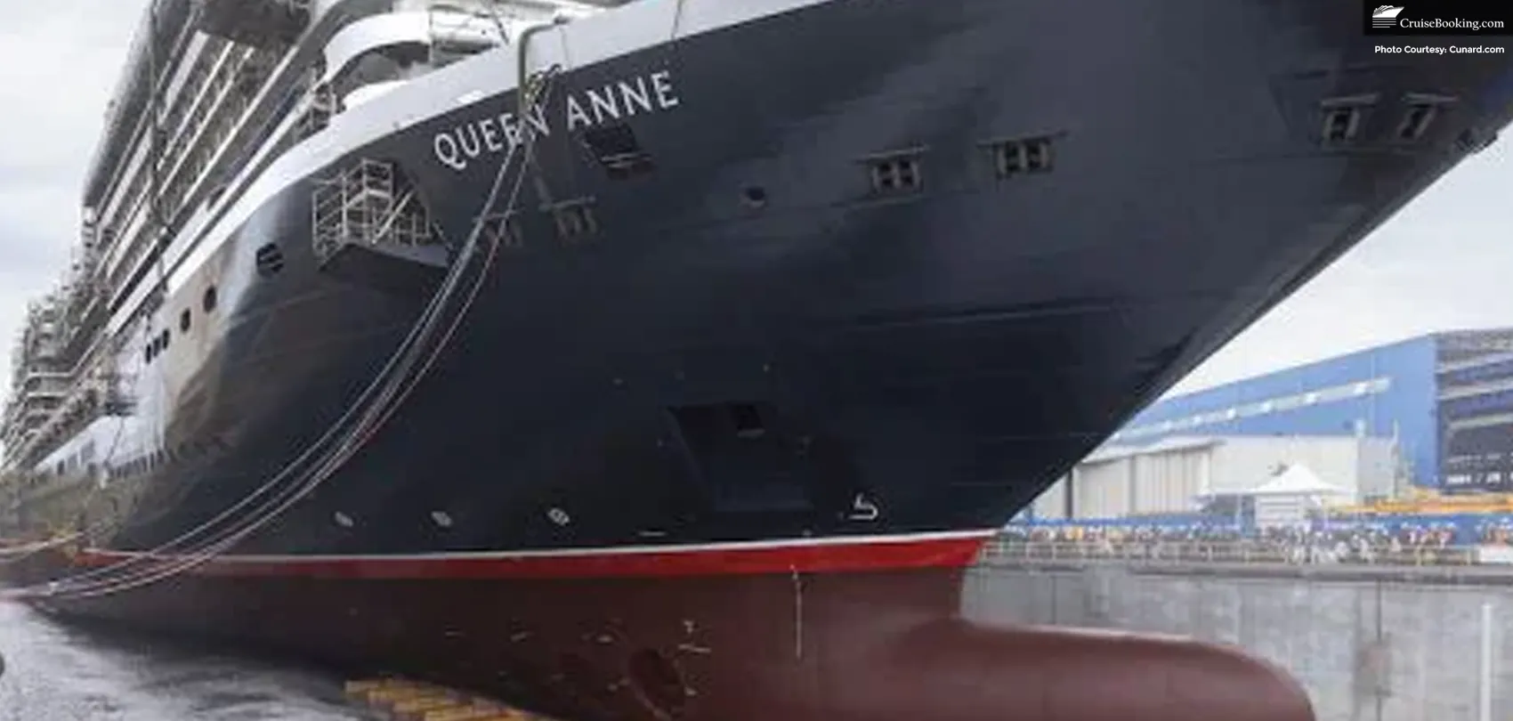 Cunard Offers Agents Shipyard Tour of Queen Anne