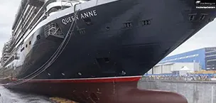 Cunard Offers Agents Shipyard Tour of Queen Anne