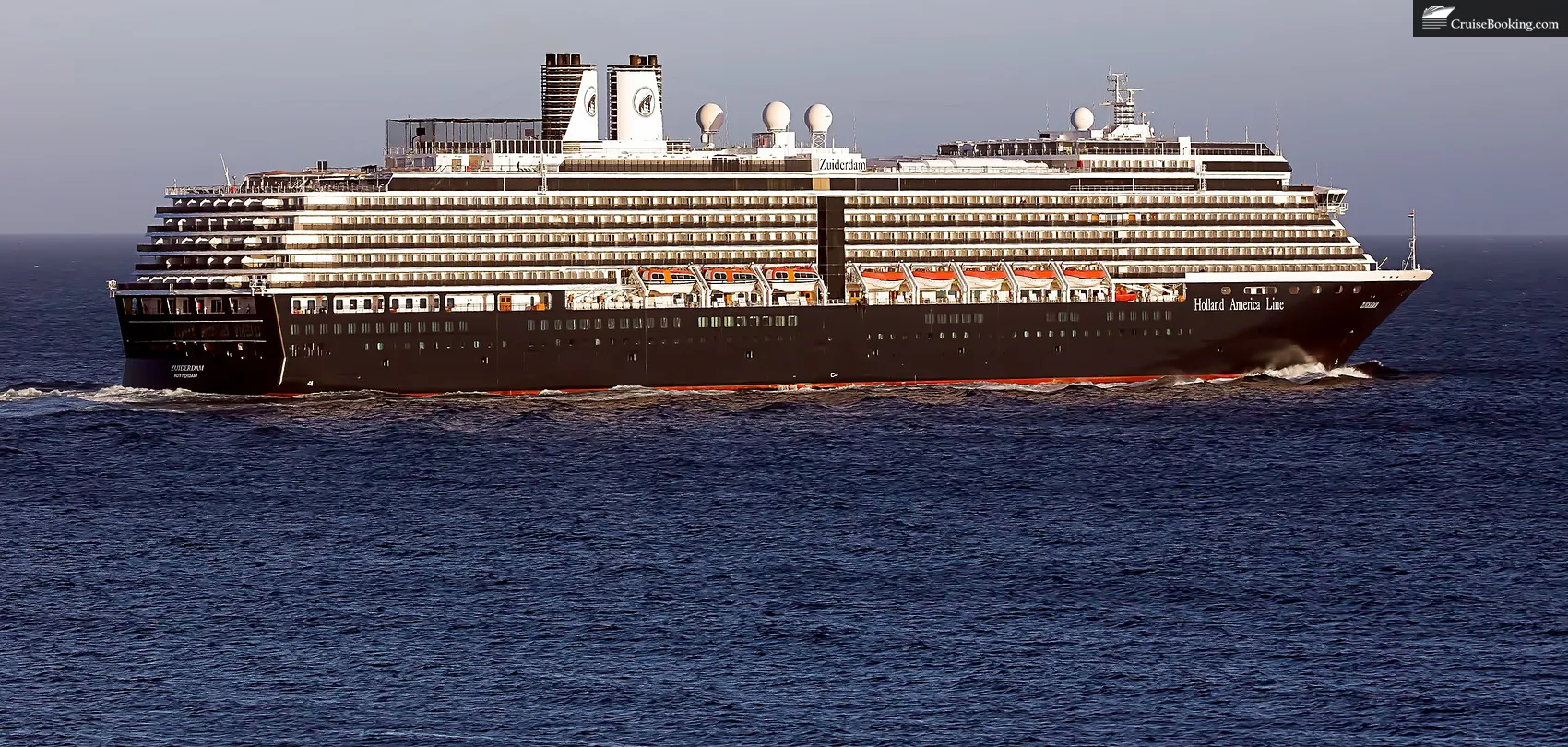 Holland America’s Zuiderdam Departs on 35-Night Cruise to Europe