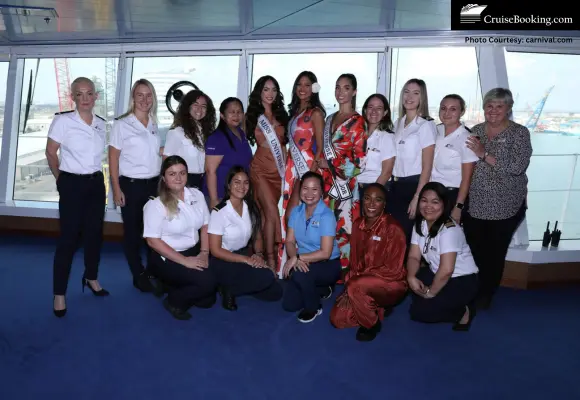 Miss Universe Celebrates Women’s Equality Day Onboard Carnival Vista