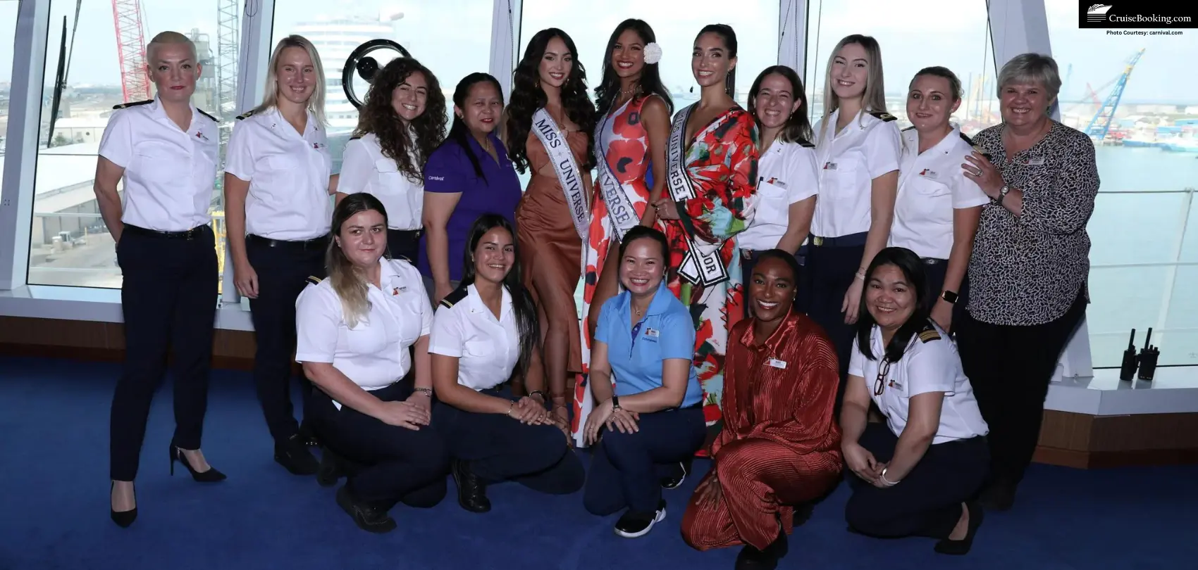 Miss Universe Celebrates Women’s Equality Day Onboard Carnival Vista
