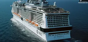 MSC Meraviglia Arrives at Heritage Wharf in Bermuda