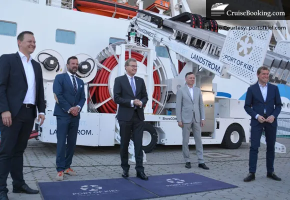 MSC Cruises and Port of Kiel Inaugurate Shore Power Facility