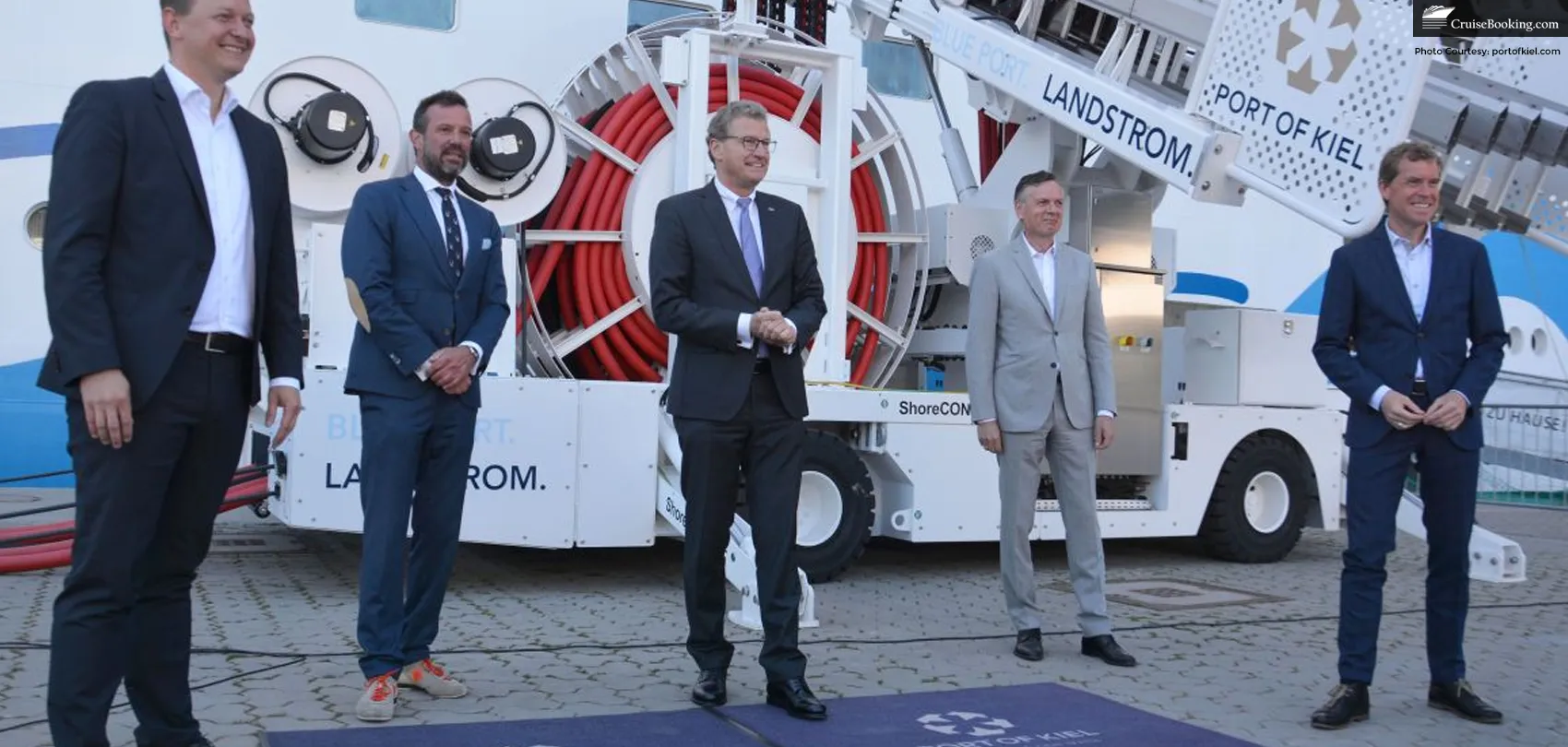 MSC Cruises and Port of Kiel Inaugurate Shore Power Facility