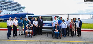 Carnival Cruise Line Salutes Miami Veterans, Donates Van