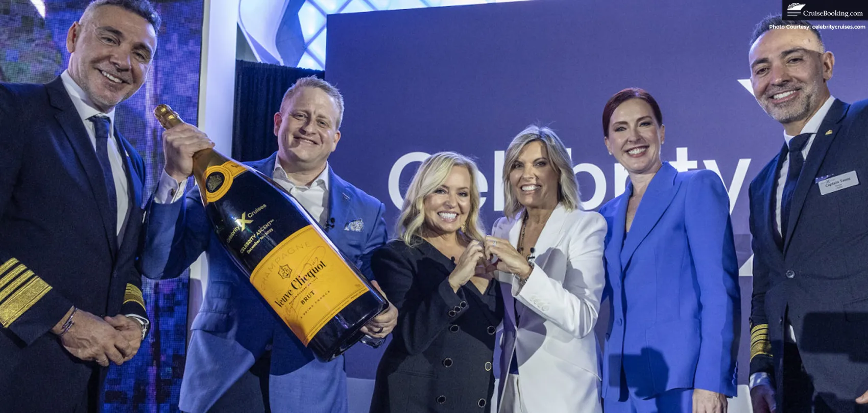 Celebrity Cruises’ Ascent Officially Named in a Ceremony