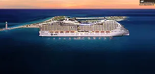 MSC Cruises Reveals 7 Districts on World America