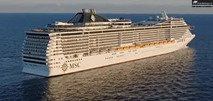 MSC Splendida Itinerary Change Due to Rough Weather in the Western Mediterranean